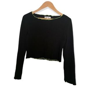 Wild Honey Long Sleeve Crop